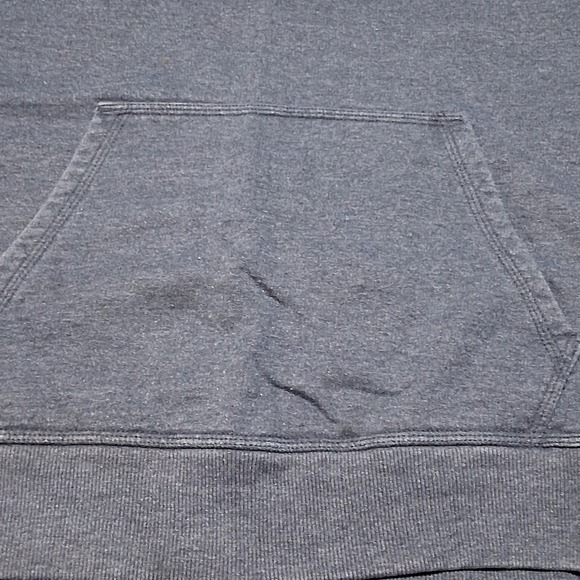 Vintage Champion Authentic Athletic Hoodie Faded Mens Size M Rare Blue 90s Retro - Picture 5 of 10